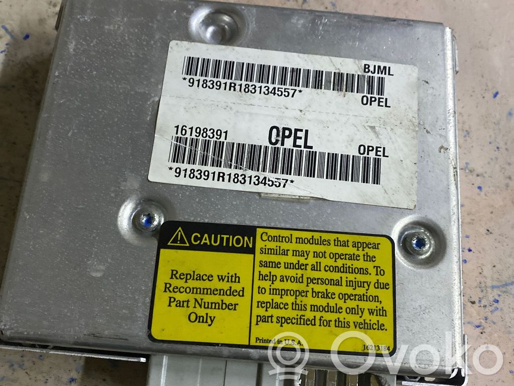 Opel Sintra ABS control unit/module 