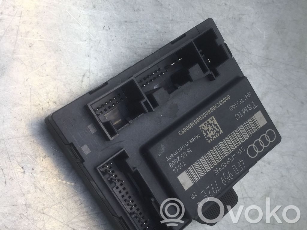 Audi A6 S6 C6 4F Door control unit/module 
