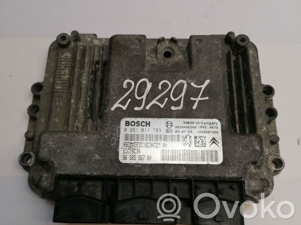 Peugeot 206 Engine control unit/module 
