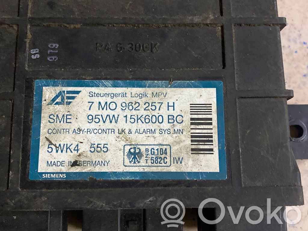 Volkswagen Sharan Módulo de confort/conveniencia 