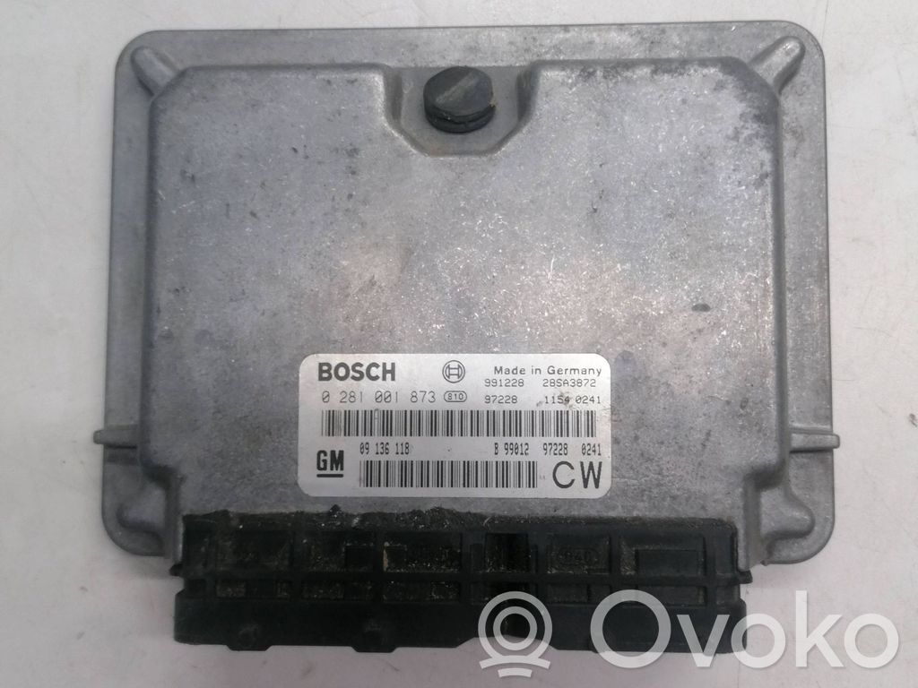 Opel Vectra B Engine control unit/module 