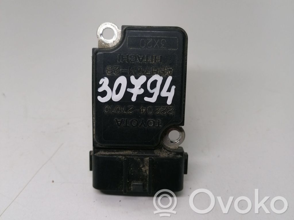 Toyota Corolla Verso E121 Mass air flow meter 