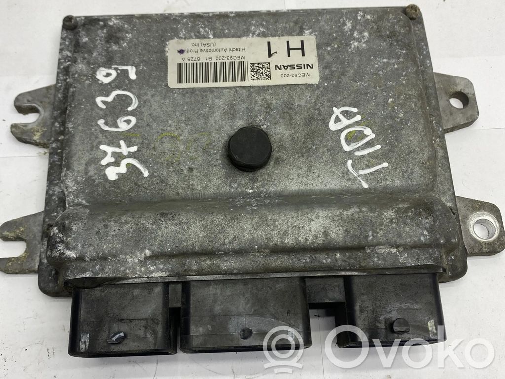 Nissan Tiida C11 Engine control unit/module 