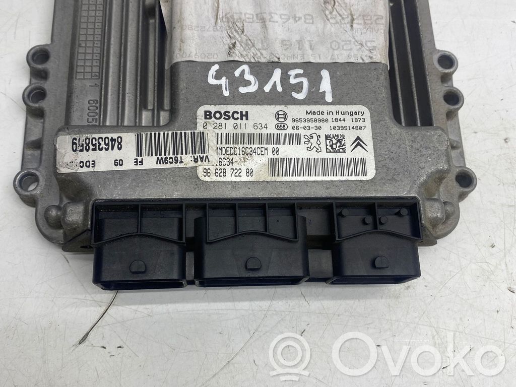 Peugeot 307 Engine control unit/module 