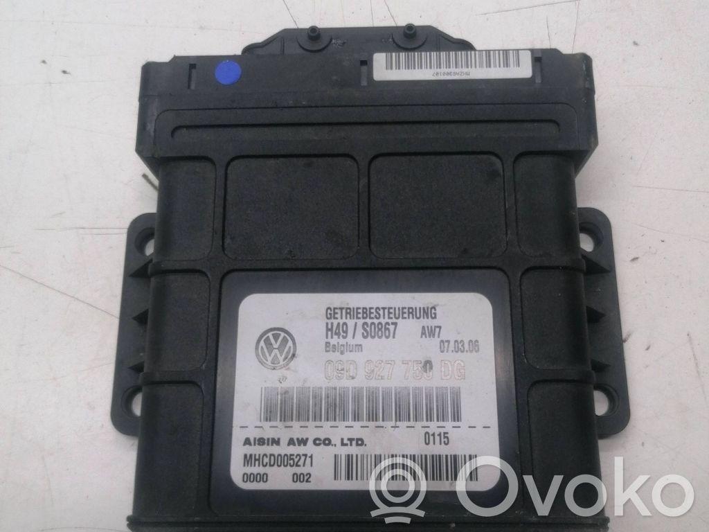 Volkswagen Touareg I Gearbox control unit/module 
