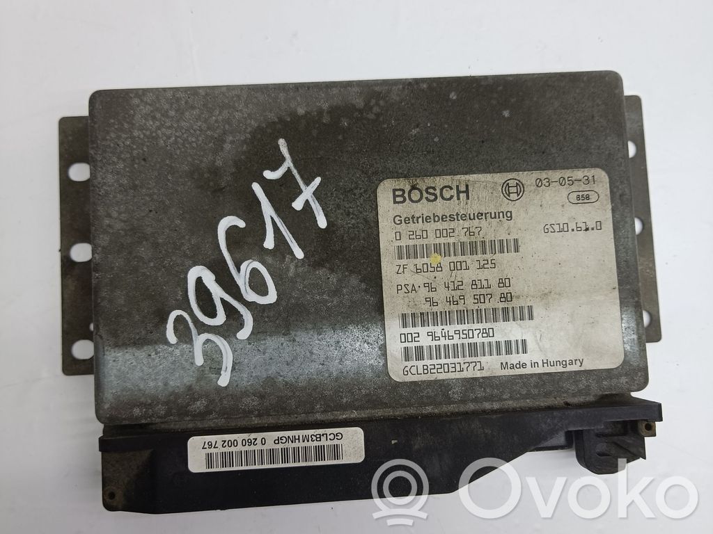 Peugeot 607 Gearbox control unit/module 