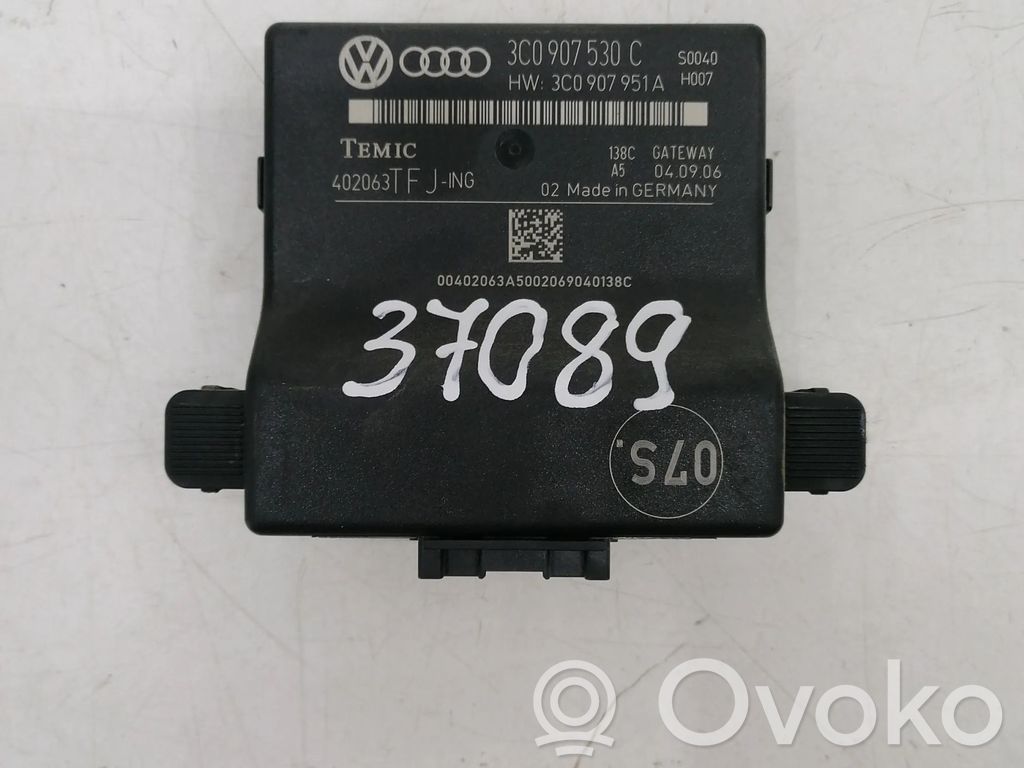 Volkswagen PASSAT B6 Gateway control module 