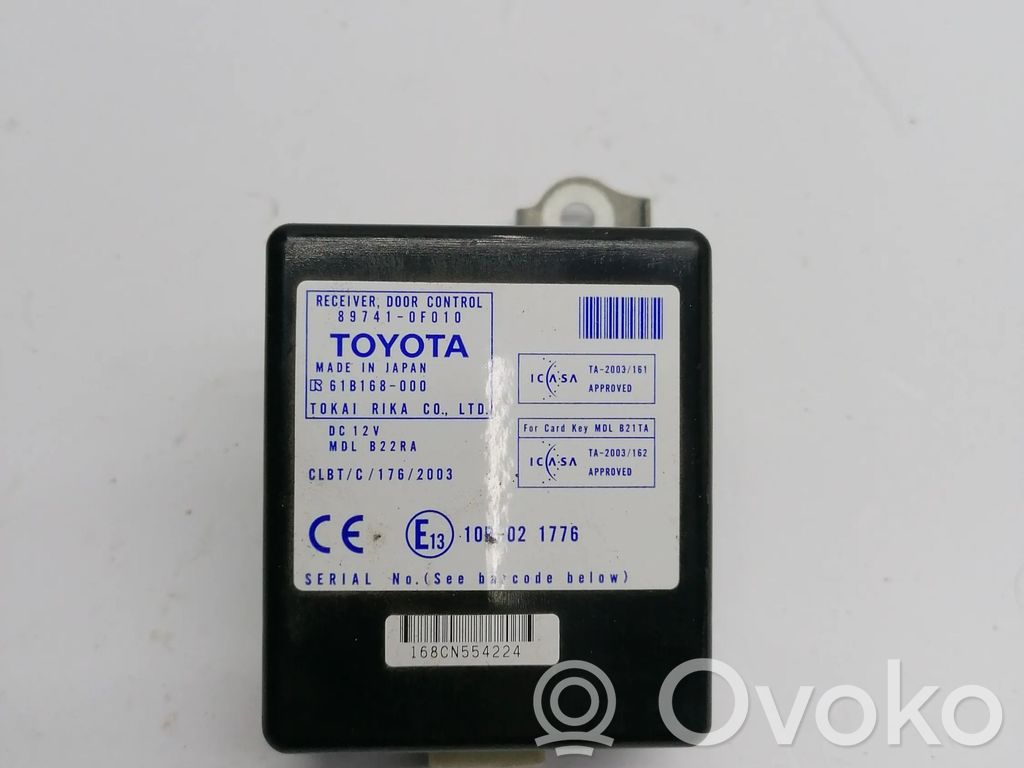 Toyota Corolla Verso E121 Door control unit/module 