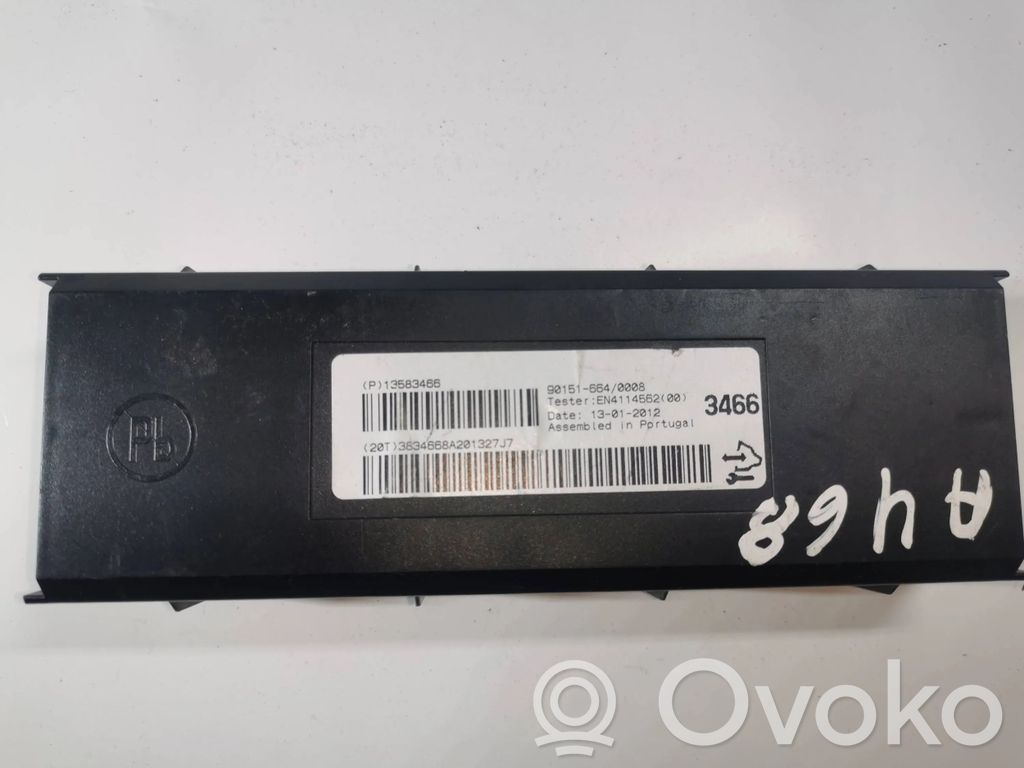 Opel Astra J Other control units/modules 