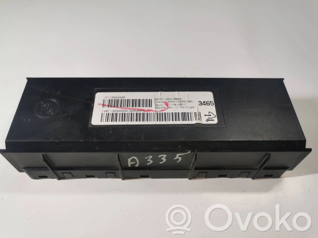 Opel Meriva B Other control units/modules 