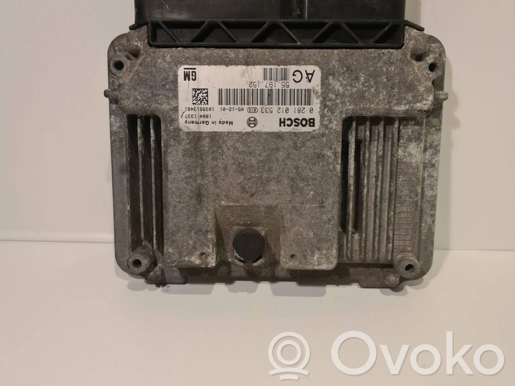 Opel Vectra C Engine control unit/module 