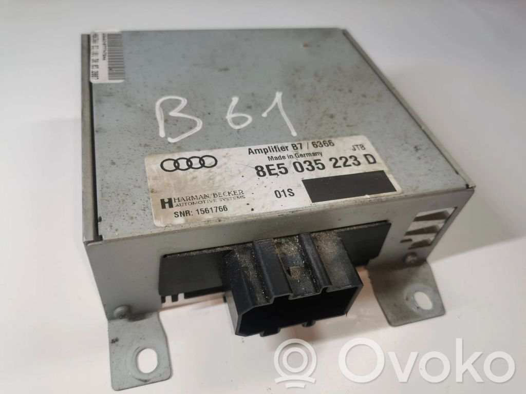 Audi A4 S4 B7 8E 8H Skaņas pastiprinātājs 