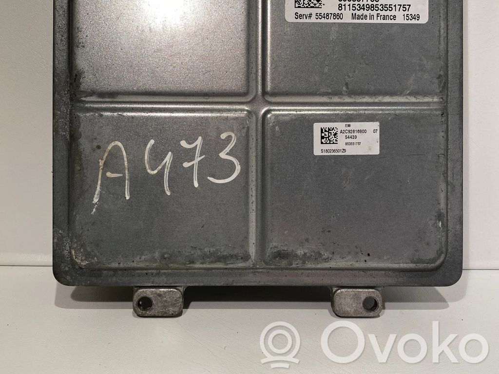 Opel Astra J Engine control unit/module 