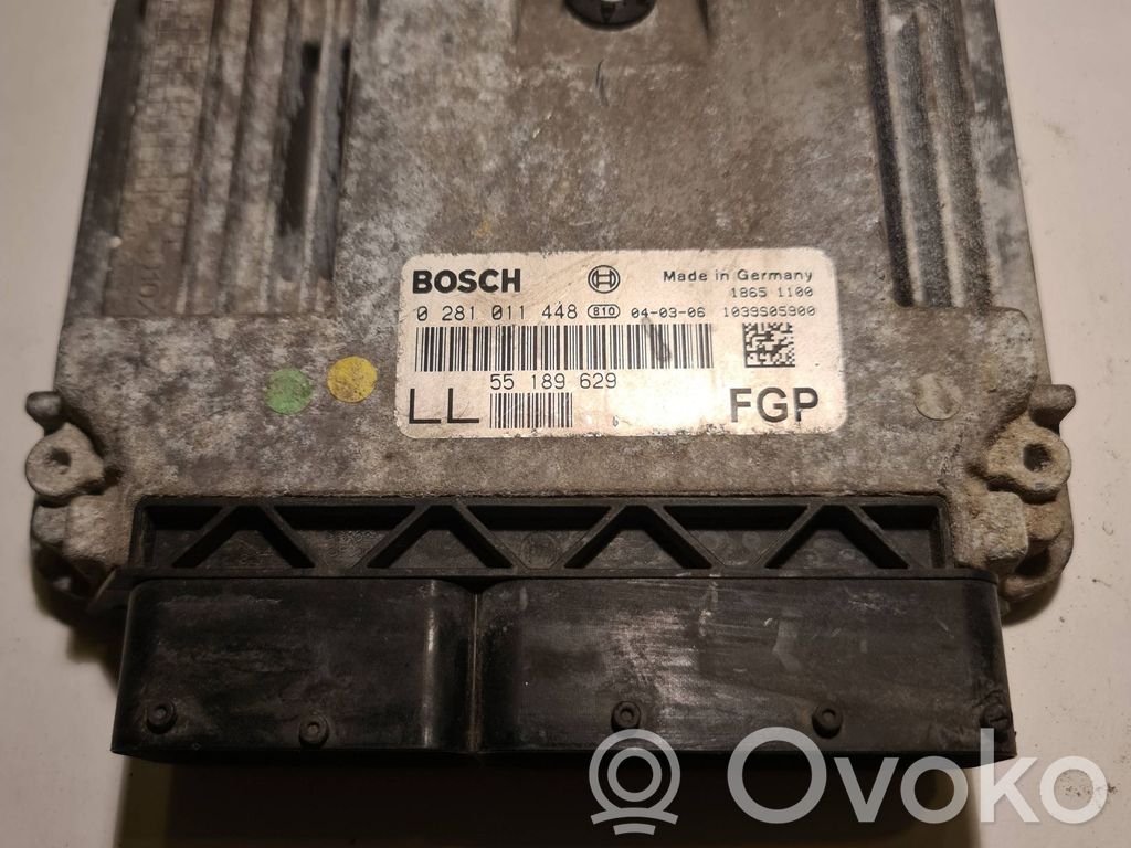 Opel Vectra C Engine control unit/module 