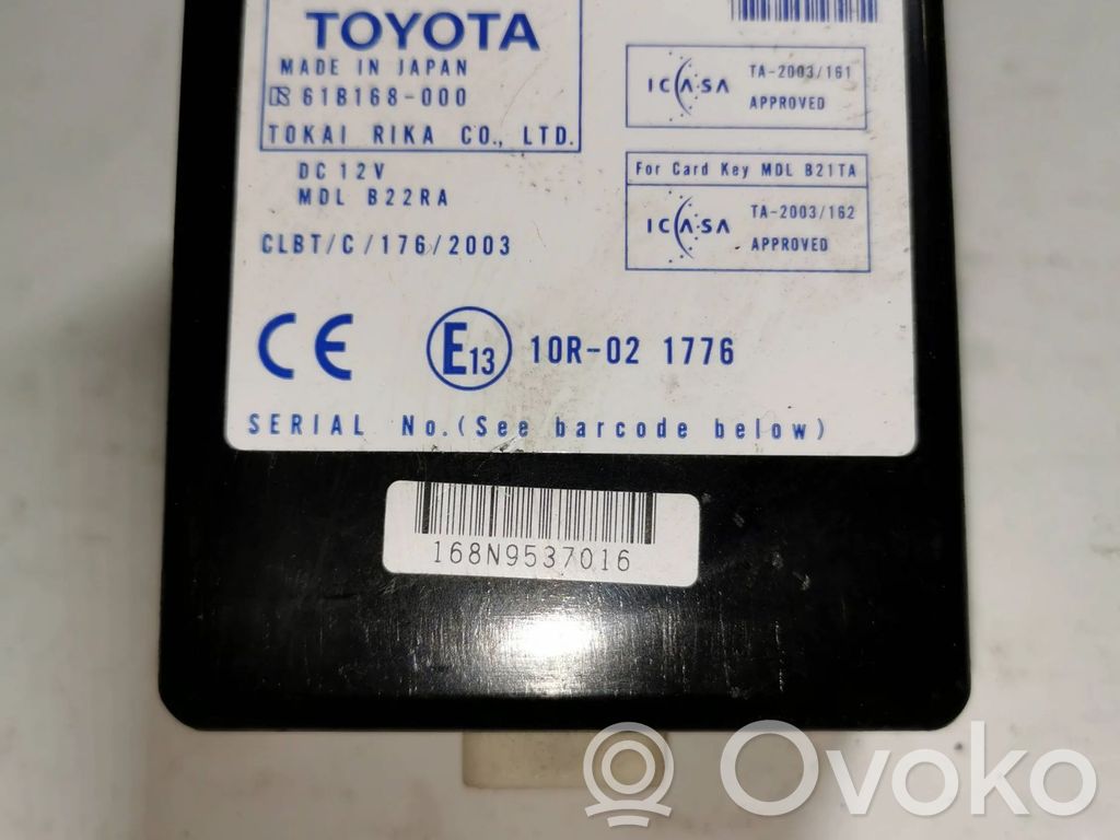 Toyota Corolla Verso AR10 Door control unit/module 