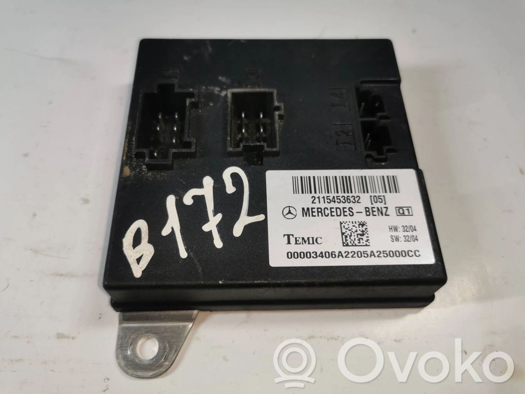 Mercedes-Benz E W211 Comfort/convenience module 