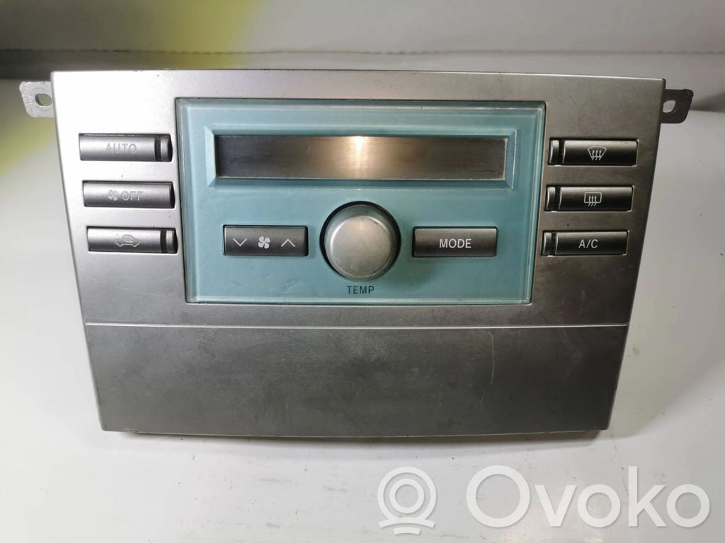 Toyota Corolla Verso AR10 Climate control unit 