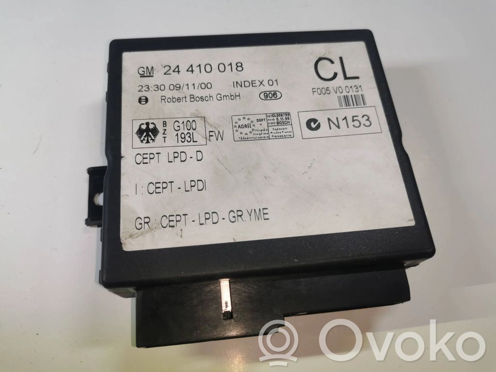 Opel Zafira A Comfort/convenience module 