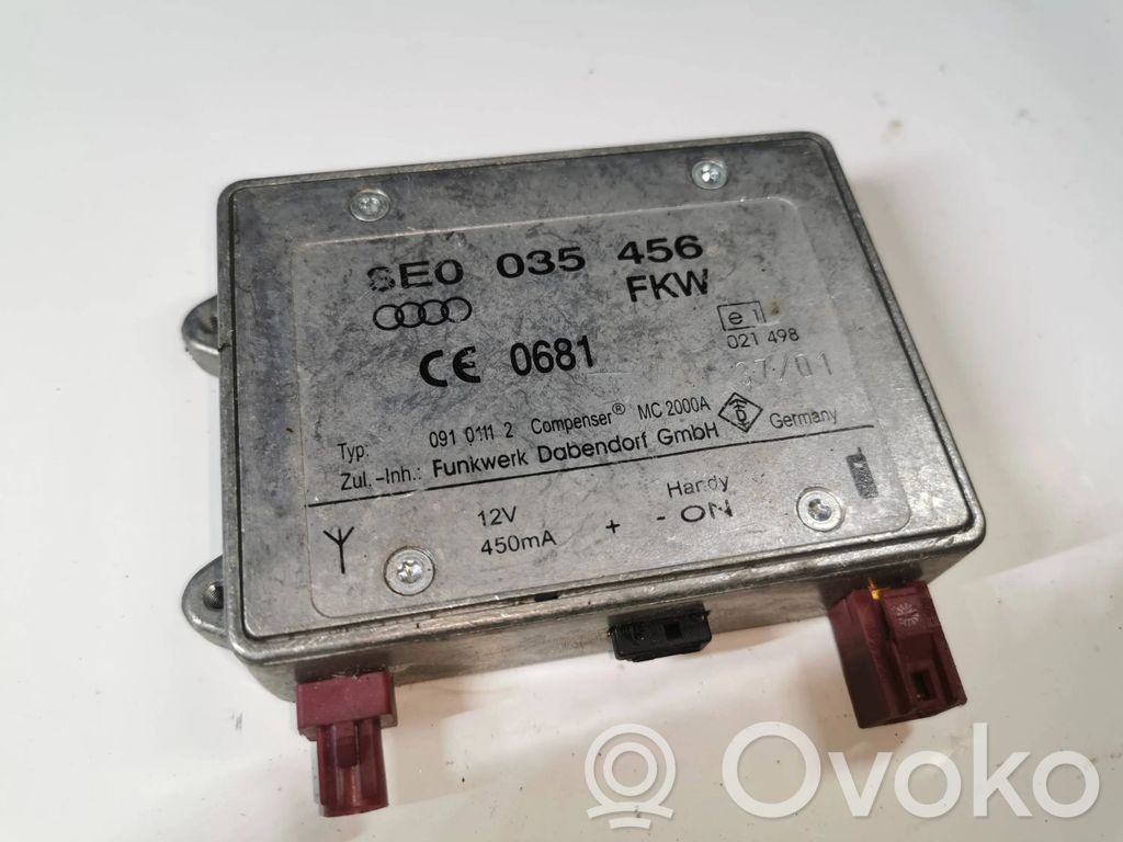Audi A6 S6 C5 4B Aerial antenna amplifier 