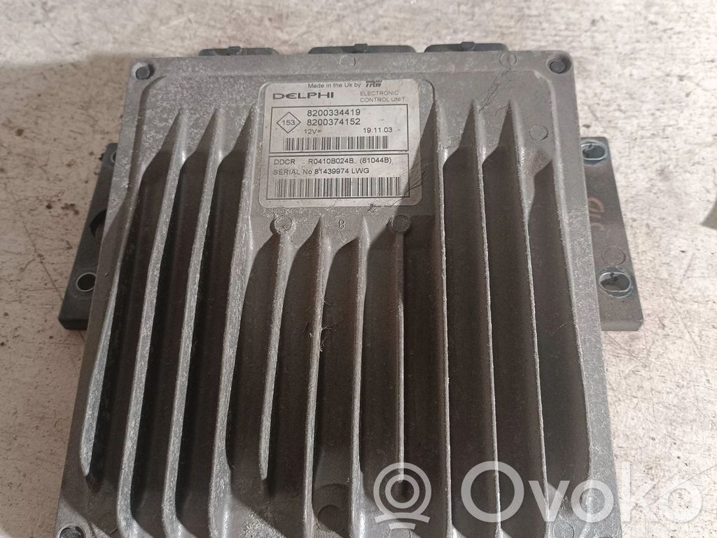 Renault Megane II Engine control unit/module 