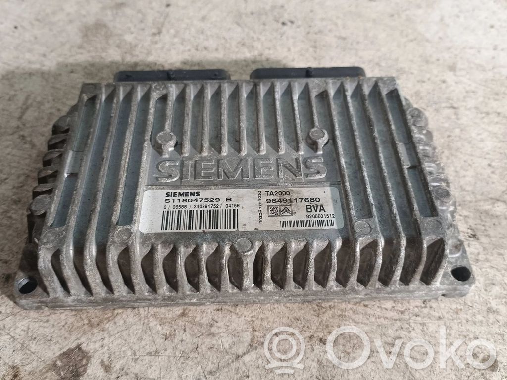 Peugeot 307 Engine control unit/module 