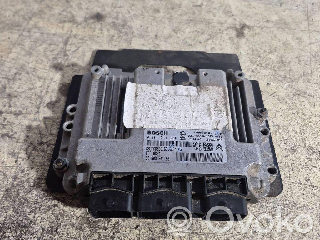 Peugeot 307 Engine control unit/module 