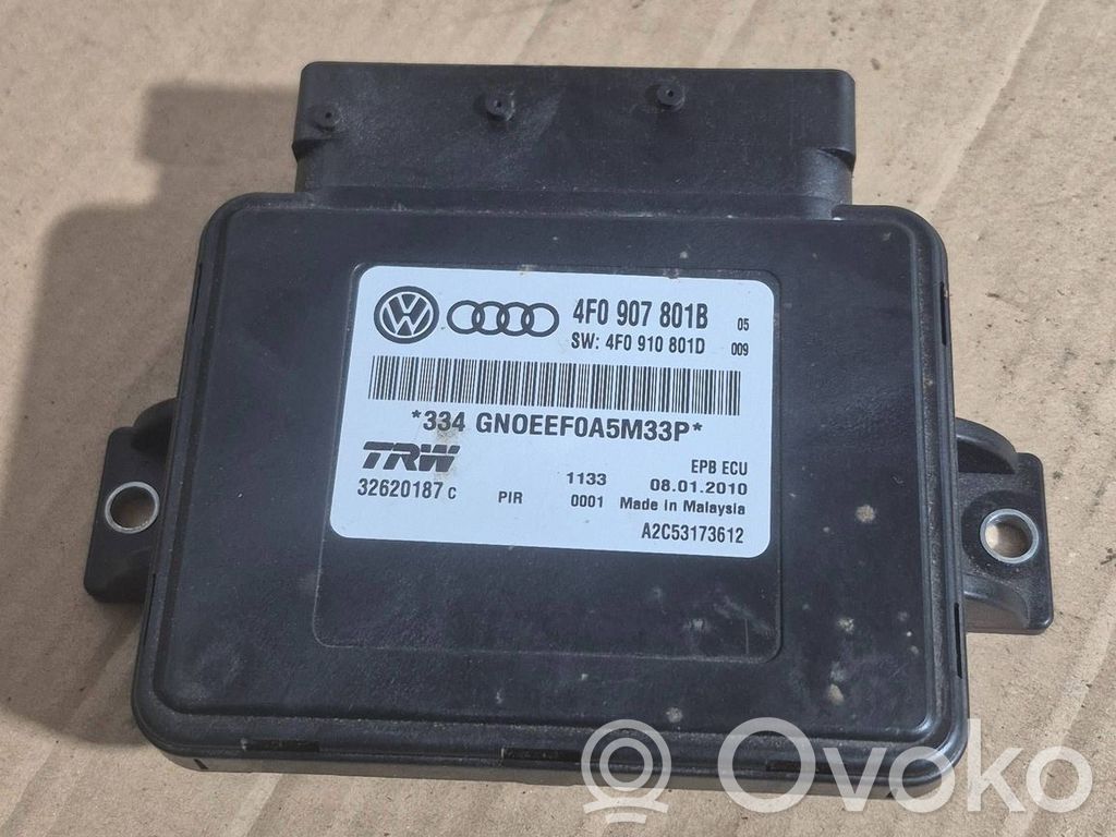 Audi A6 S6 C6 4F Hand brake control module 