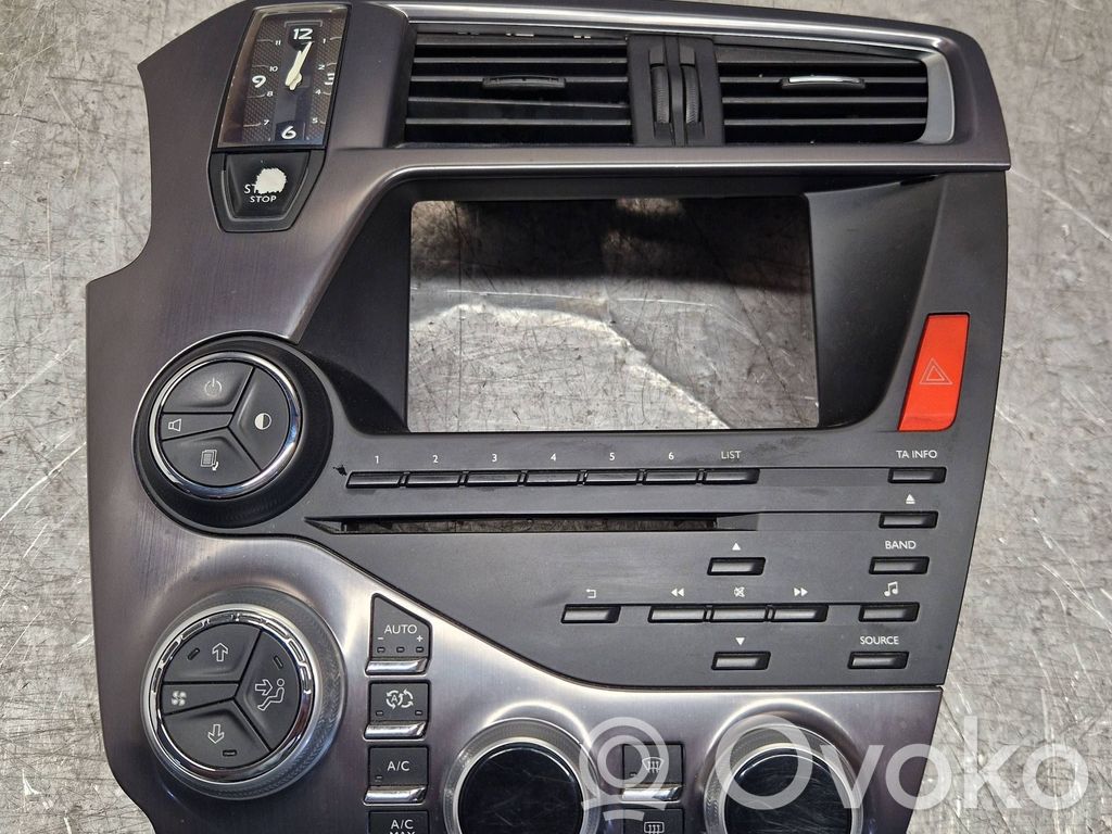 Citroen DS5 Climate control unit 