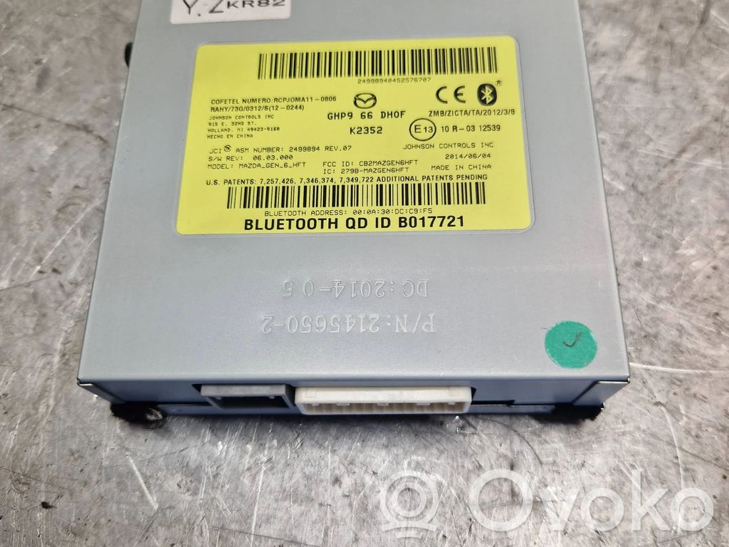 Mazda CX-5 Bluetooth control unit module 