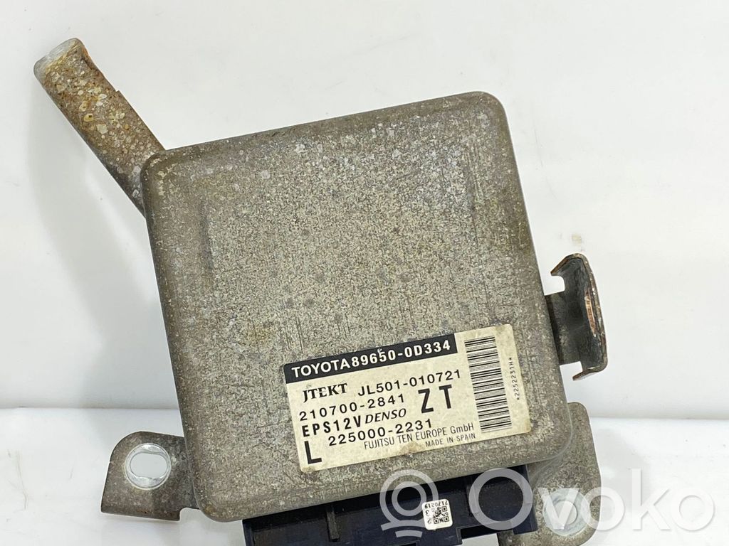 Toyota Yaris Power steering control unit/module 