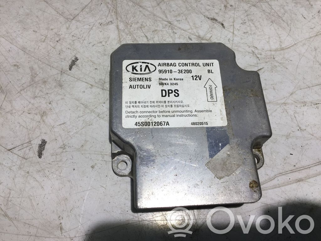 KIA Sorento Airbag control unit/module 