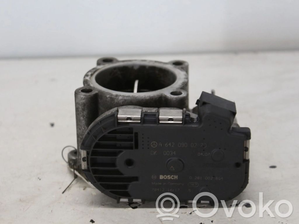 Mercedes-Benz E W211 Throttle valve 