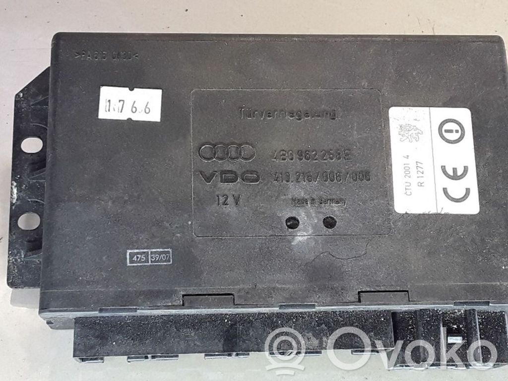 Audi A6 S6 C5 4B Komforto modulis 