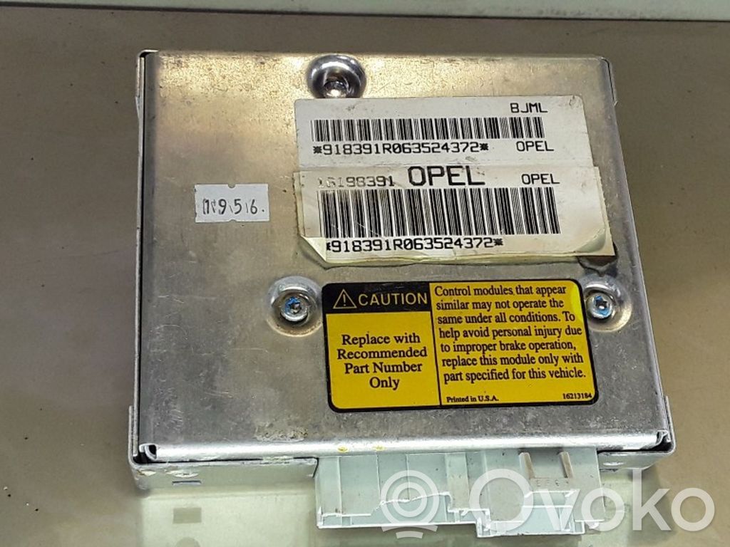 Opel Sintra Other control units/modules 