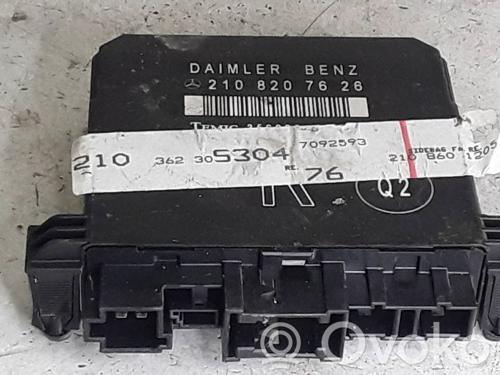 Mercedes-Benz E W210 Unité de commande module de porte 