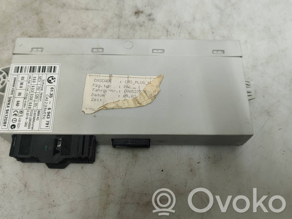 BMW 5 E60 E61 CAS control unit/module 