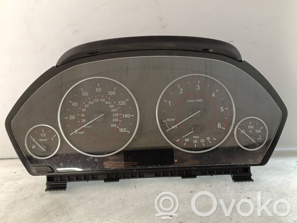 BMW 4 F32 F33 Spidometrs (instrumentu panelī) 