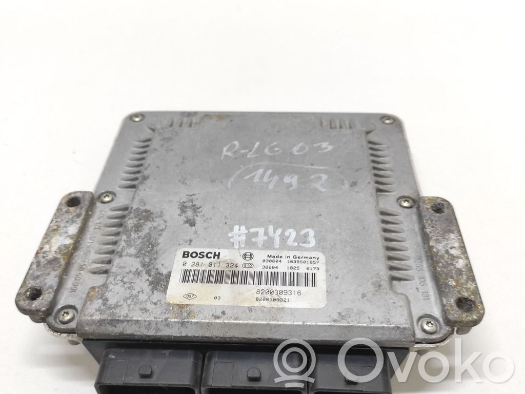 Renault Laguna II Engine control unit/module 