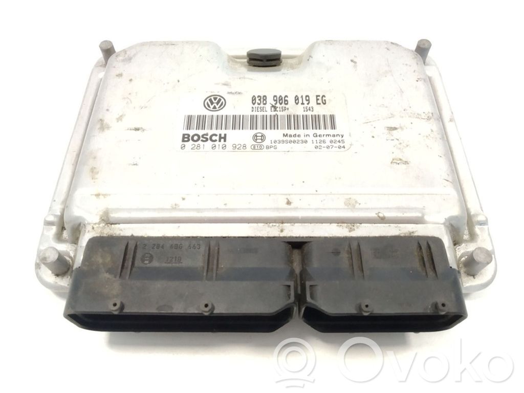Skoda Superb B5 (3U) Engine control unit/module 