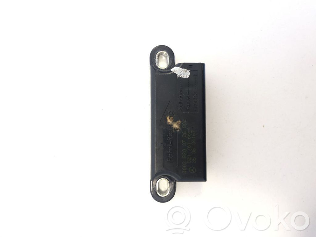 Mercedes-Benz E W211 Sensor impacto/accidente para activar Airbag 