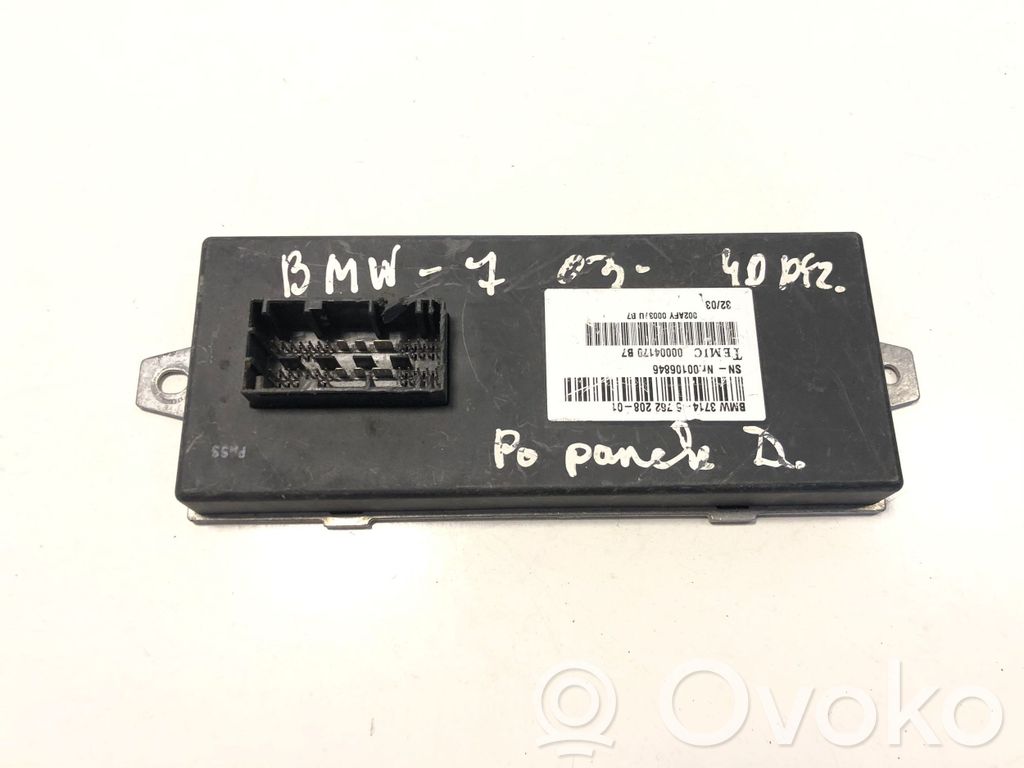 BMW 7 E65 E66 Air suspension control unit module (rear) 