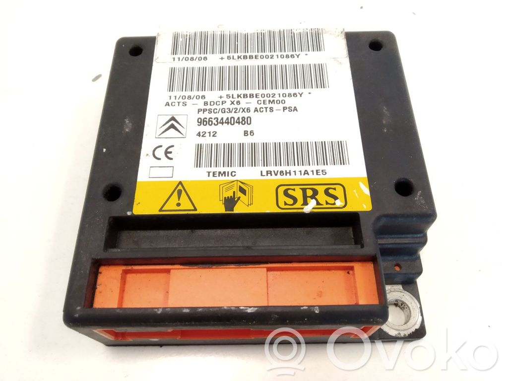 Citroen C6 Airbag control unit/module 