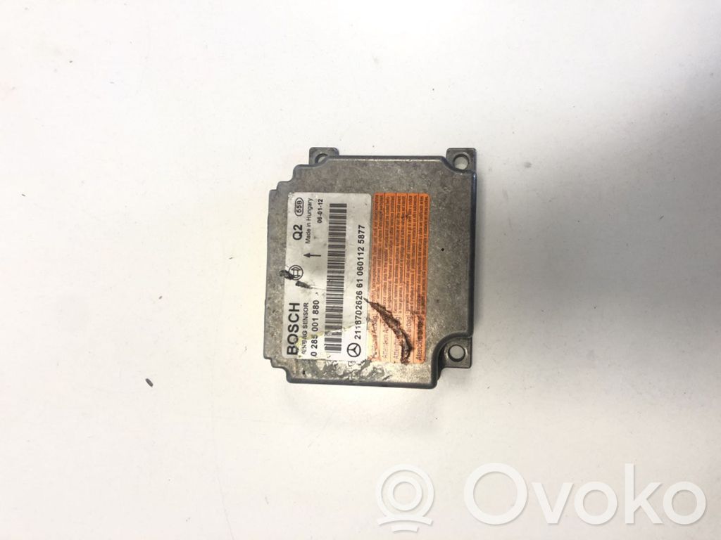 Mercedes-Benz E W211 Airbag control unit/module 