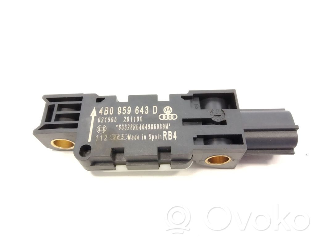 Audi A3 S3 A3 Sportback 8P Airbag deployment crash/impact sensor 