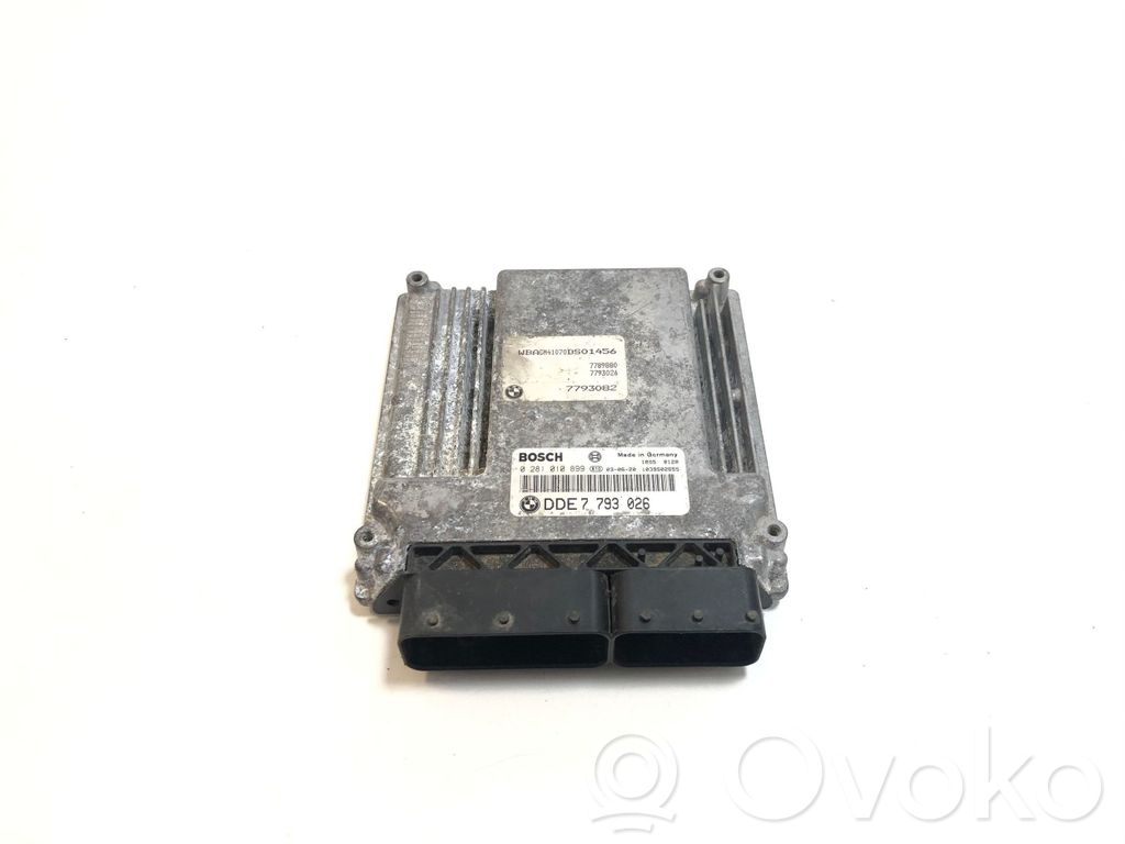 BMW 7 E65 E66 Engine control unit/module 