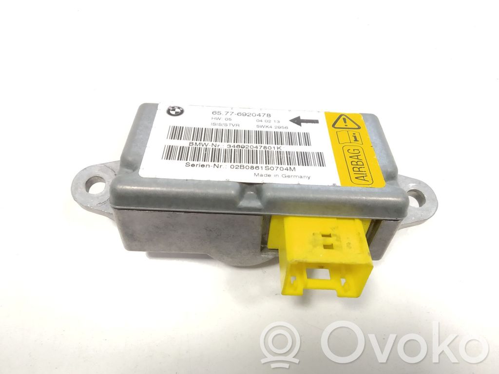 BMW 7 E65 E66 Airbag deployment crash/impact sensor 