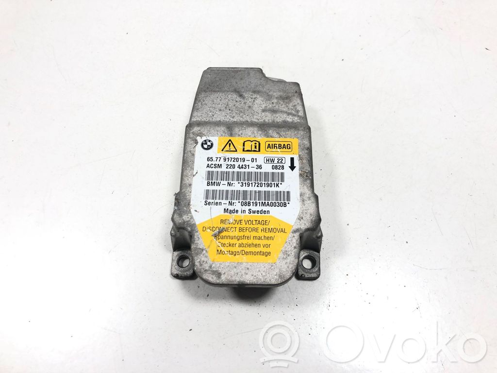 BMW 5 E60 E61 Airbag control unit/module 