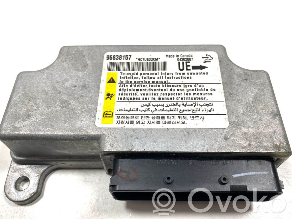 Opel Antara Airbag control unit/module 