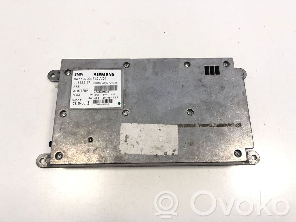 BMW 7 E65 E66 Phone control unit/module 