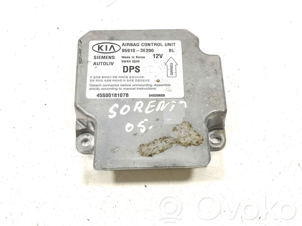 KIA Sorento Airbag control unit/module 